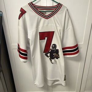 Mitchell & Ness NFL Atlanta Falcons Michael Vick 7 Throwback Jersey Mens Size 58